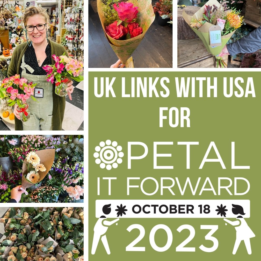 UK florists join in USA Petal it Forward campaign