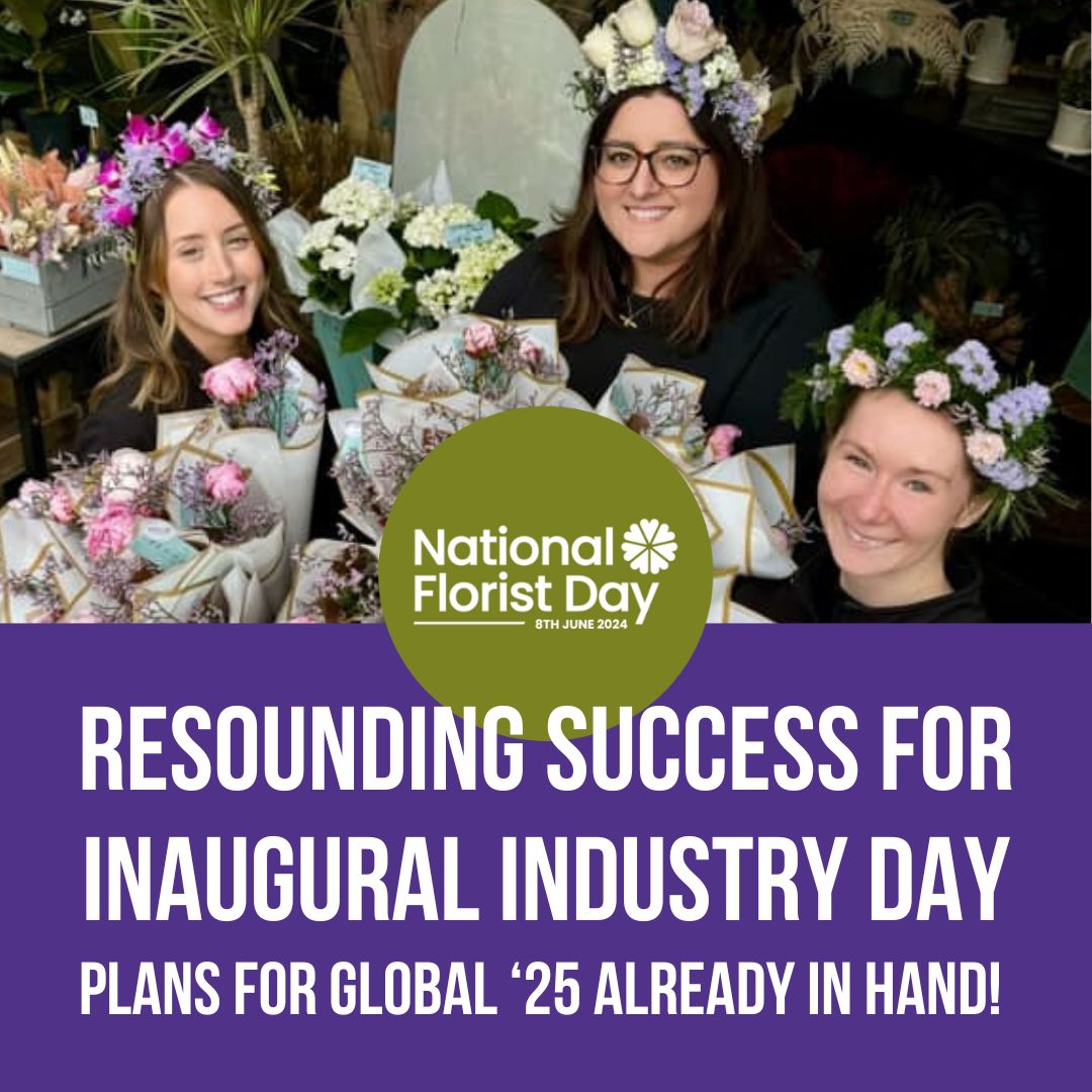 Resounding success for first National Florist Day