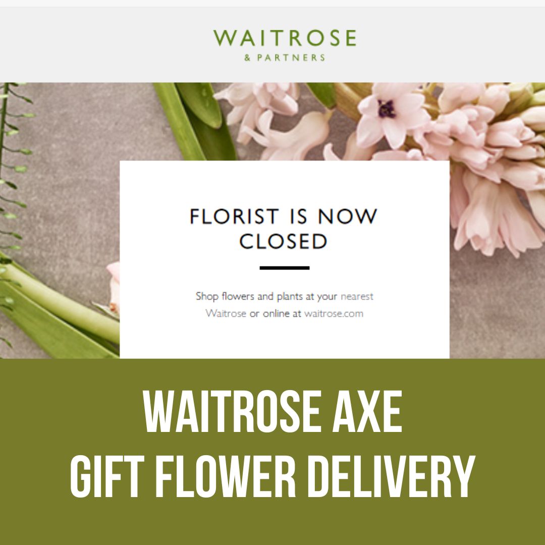 Waitrose axes online flower delivery service