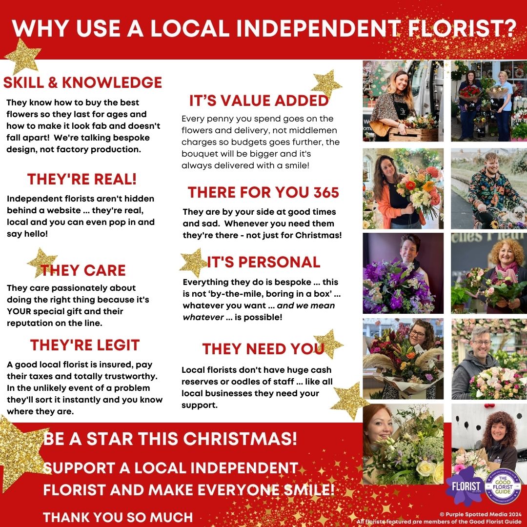 Why use a local florist