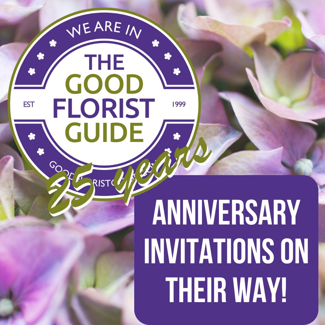 Anniversary Awards for Good Florist Guide launched