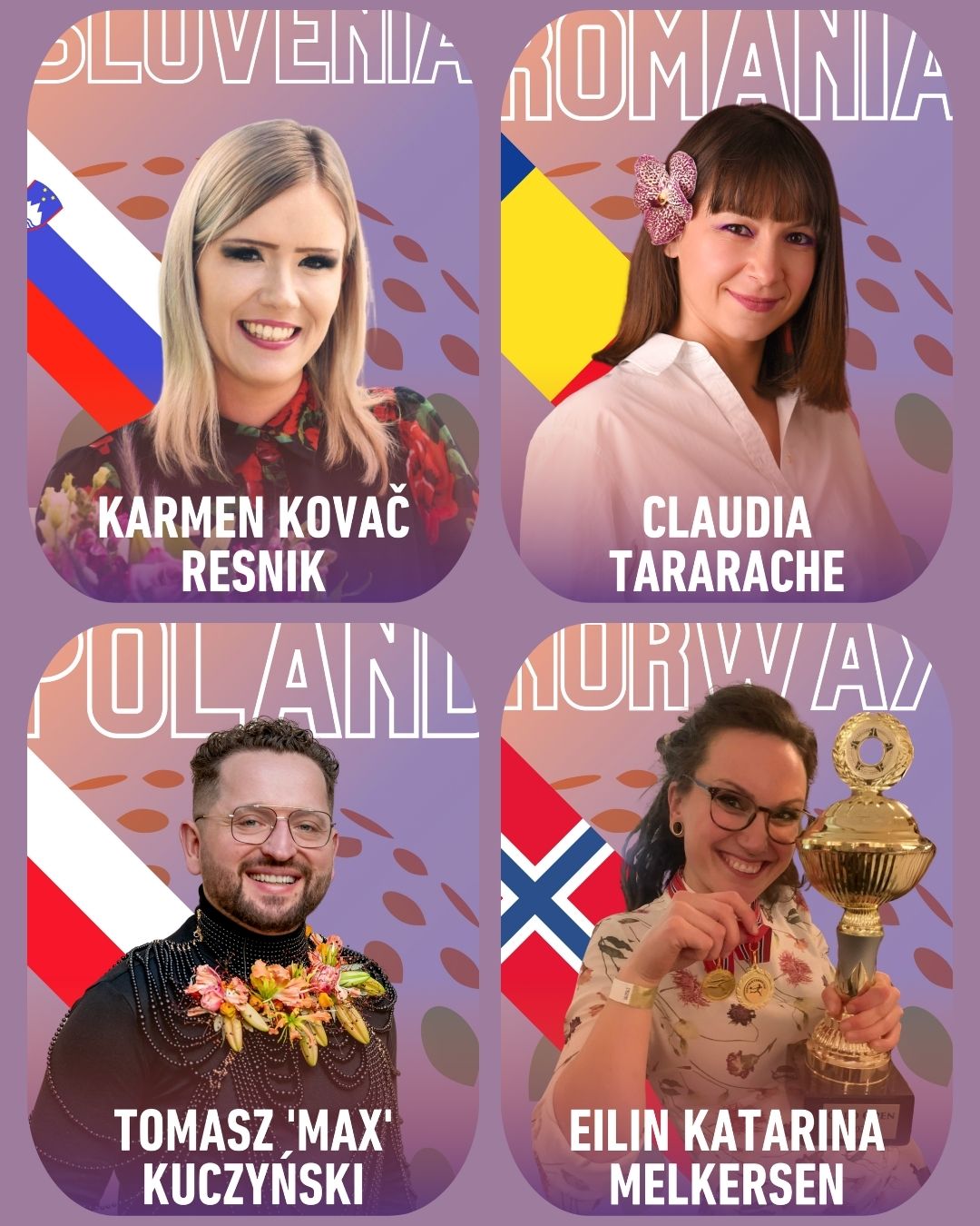 World Cup Contestants 2