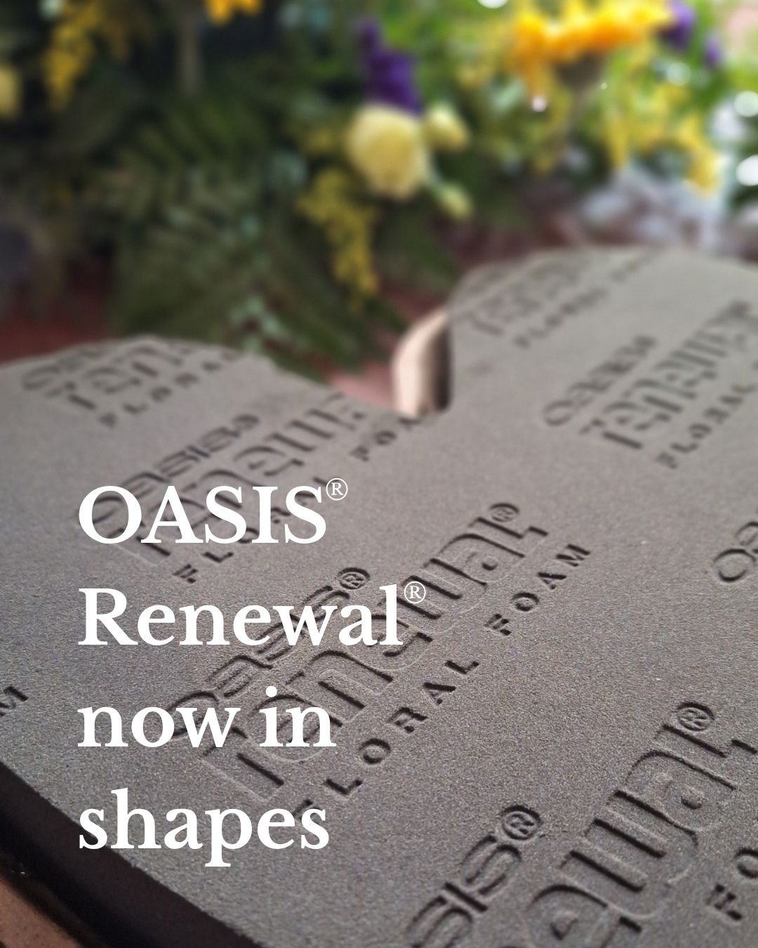 Expanded range of plant based tribute shapes from OASIS® 