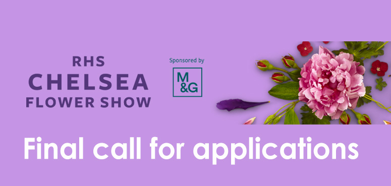 Final call for RHS Chelsea floristry applications